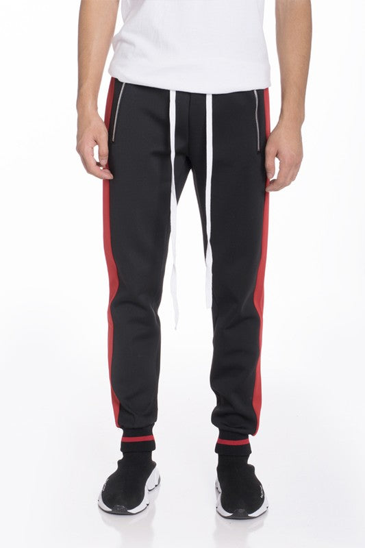 Weiv Mens Heavy Weight Single Stripe Jogger - Panther®