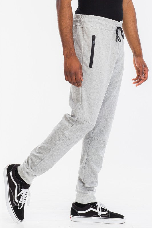 Weiv Mens Solid Heathered Jogger - Panther®