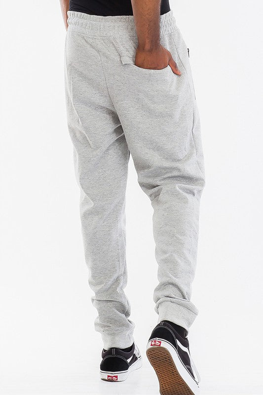 Weiv Mens Solid Heathered Jogger - Panther®