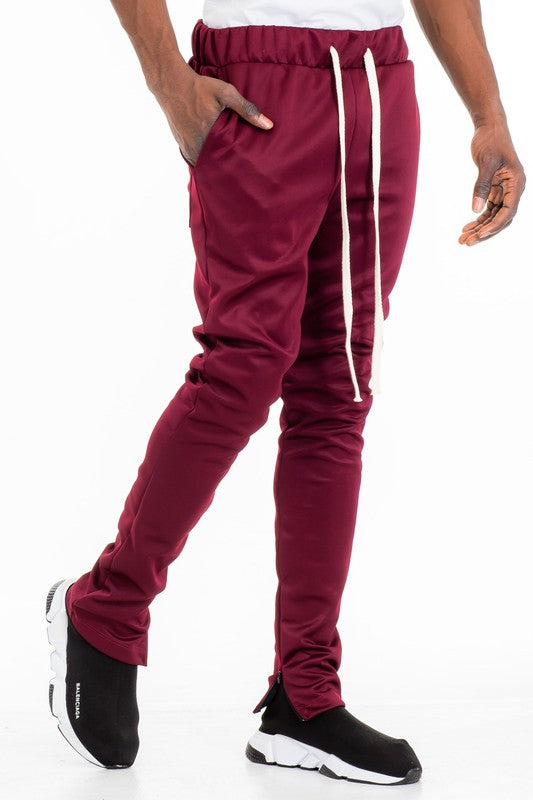 SOLID COLOR PLAIN BASIC TRACK PANTS - Panther®