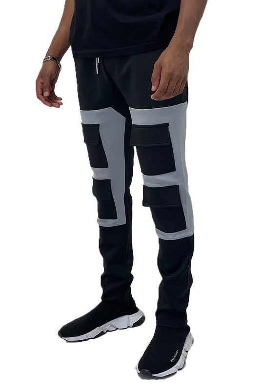 COLOR BLOCK CARGO TRACK PANT - Panther®