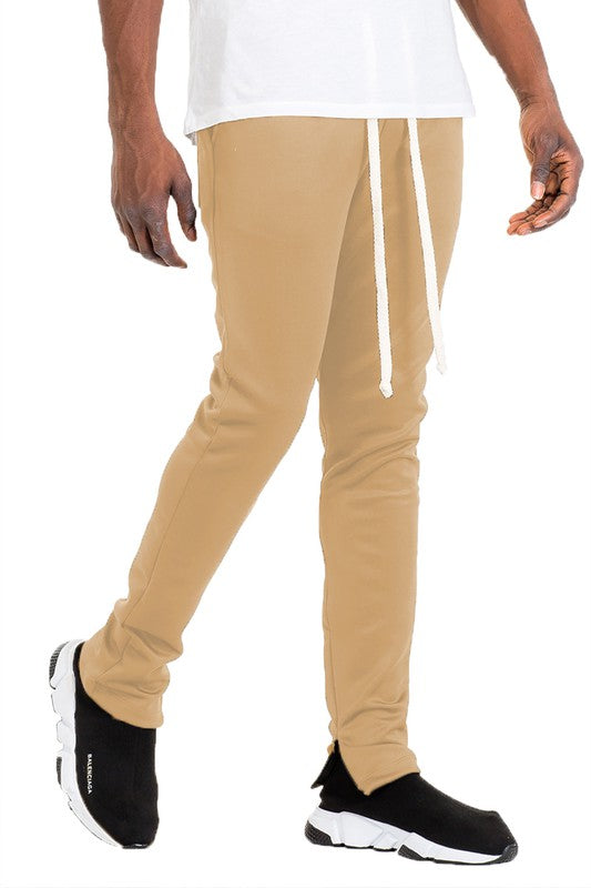 SOLID COLOR PLAIN BASIC TRACK PANTS - Panther®