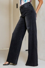 HIGH WAISTED WIDE LEG JEANS - Panther®