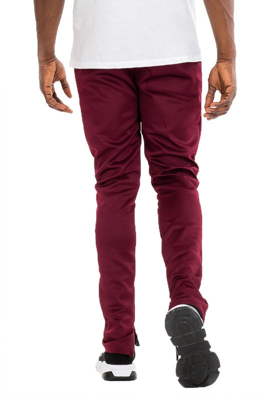 SOLID COLOR PLAIN BASIC TRACK PANTS - Panther®