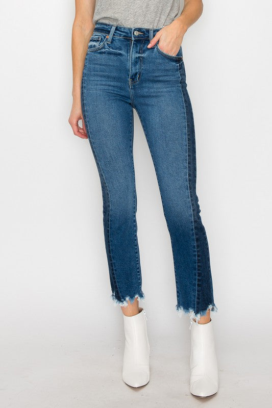 HIGH RISE SLIM STRAIGHT JEANS - Panther®