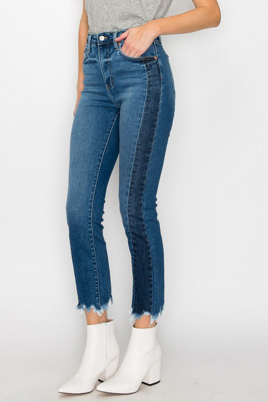 HIGH RISE SLIM STRAIGHT JEANS - Panther®