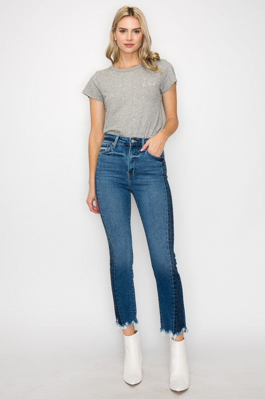 HIGH RISE SLIM STRAIGHT JEANS - Panther®