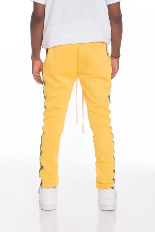 RASTA TAPED TRACK PANTS - Image #6