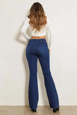 High Waisted Flare Jean - Image #4