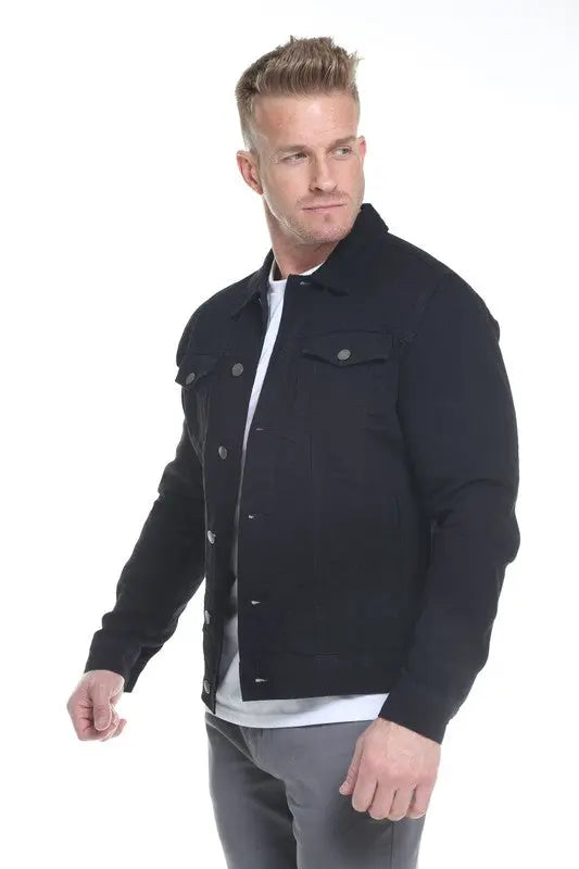 Men's Denim Jacket - Image #2