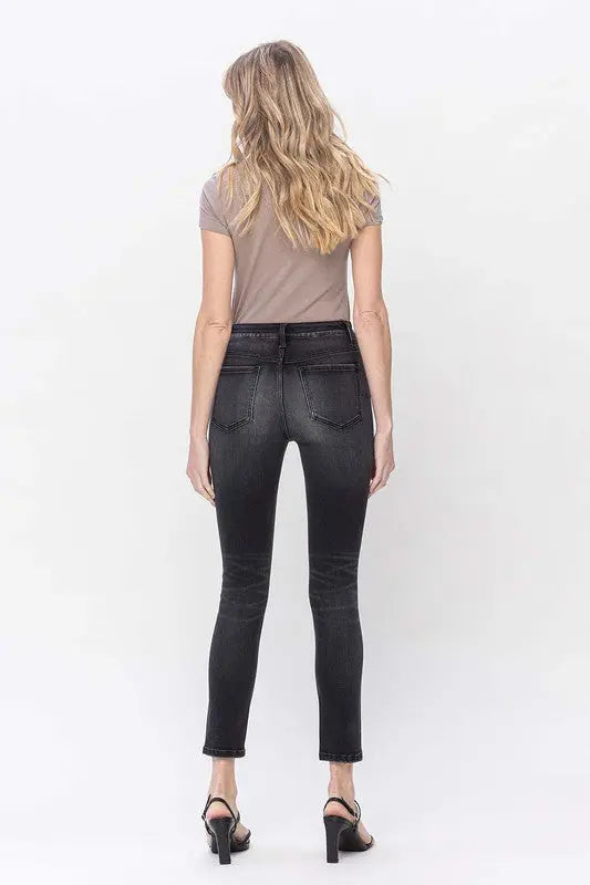 High Rise Skinny Jeans - Image #6