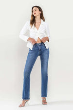 Low Rise Slim Bootcut Jeans - Image #3