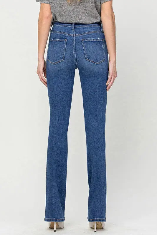 High Rise Bootcut Jeans - Image #6