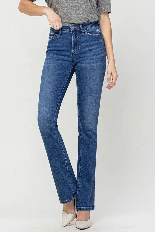 High Rise Bootcut Jeans - Image #2