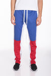 COLOR BLOCK TRACK PANTS