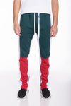 COLOR BLOCK TRACK PANTS