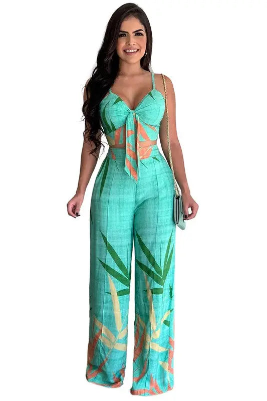 SEXY SUMMER TWO PIECE PANT SET - Image #3