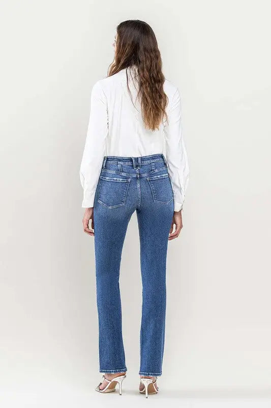 Low Rise Slim Bootcut Jeans - Image #8