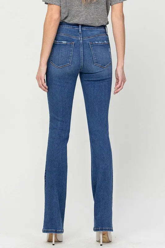 High Rise Bootcut Jeans - Image #6