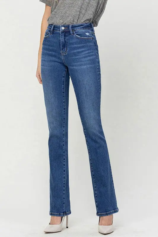 High Rise Bootcut Jeans - Image #8