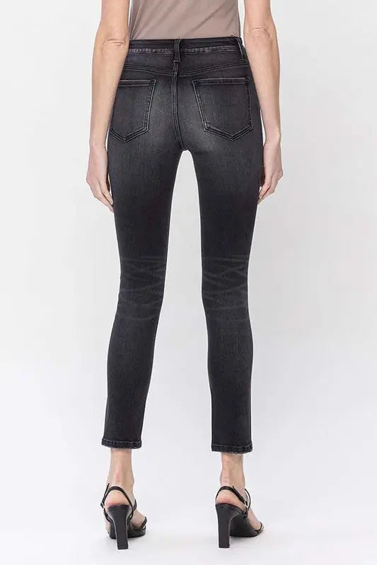 High Rise Skinny Jeans - Image #9