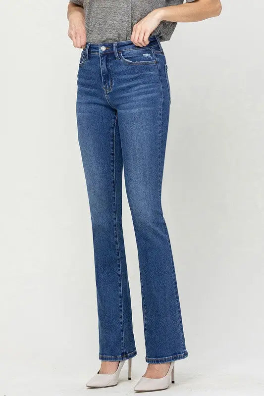 High Rise Bootcut Jeans - Image #8