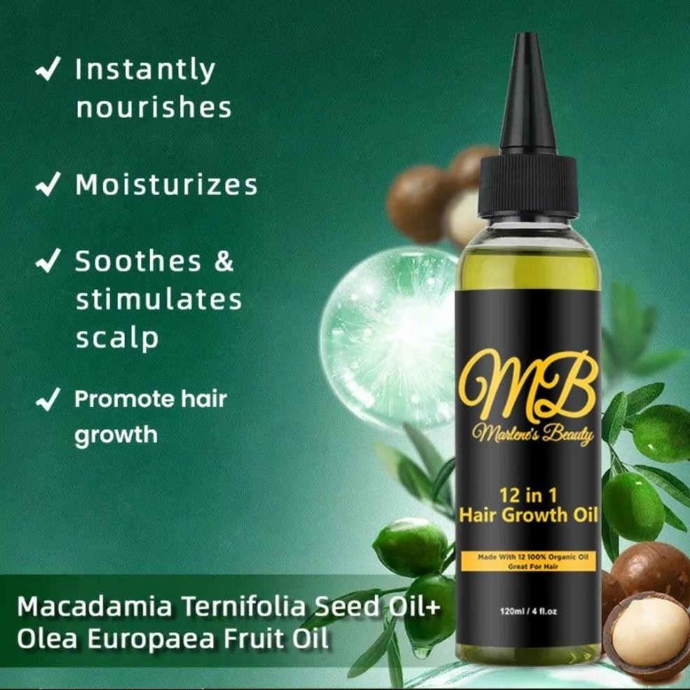 12-in-1 Hair Growth Oil - Panther®