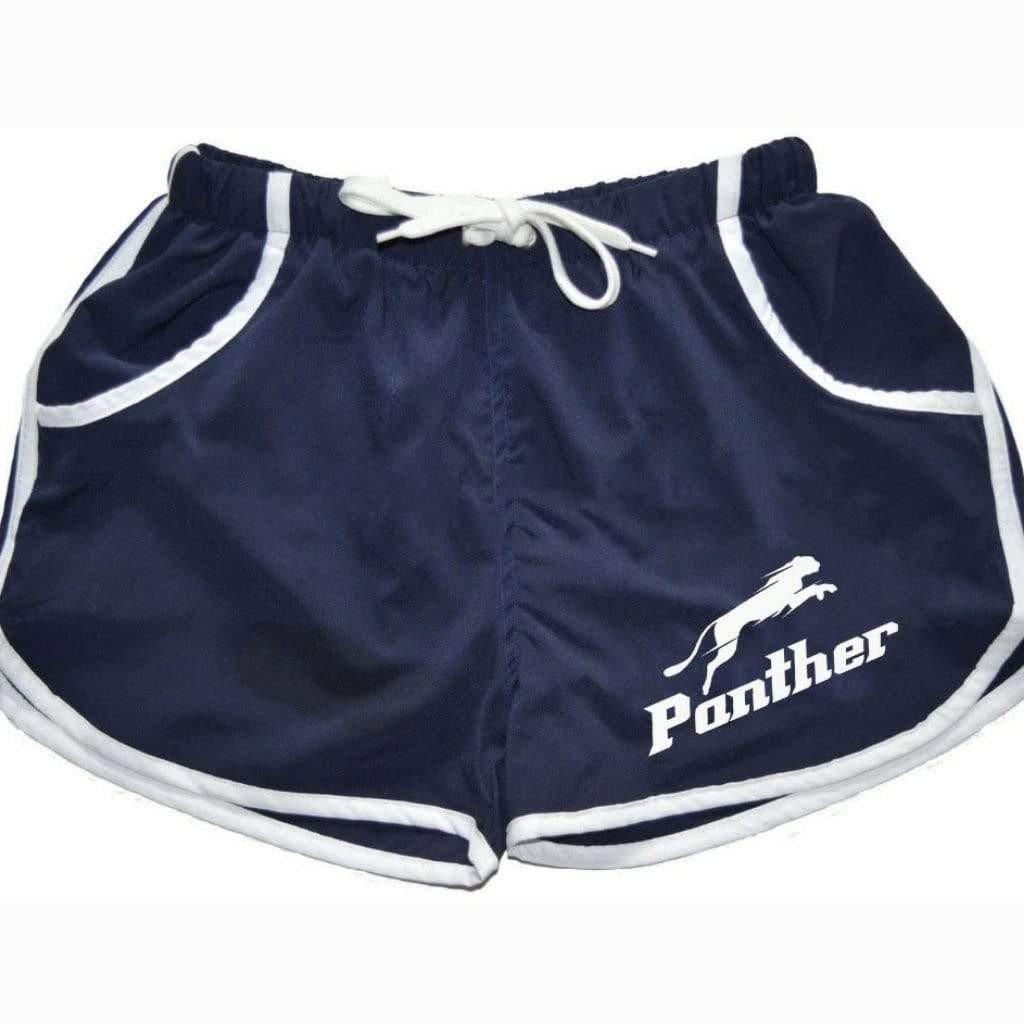 Classic Women's Gym Shorts with Draw Cord and Contrast Trim - Panther®
