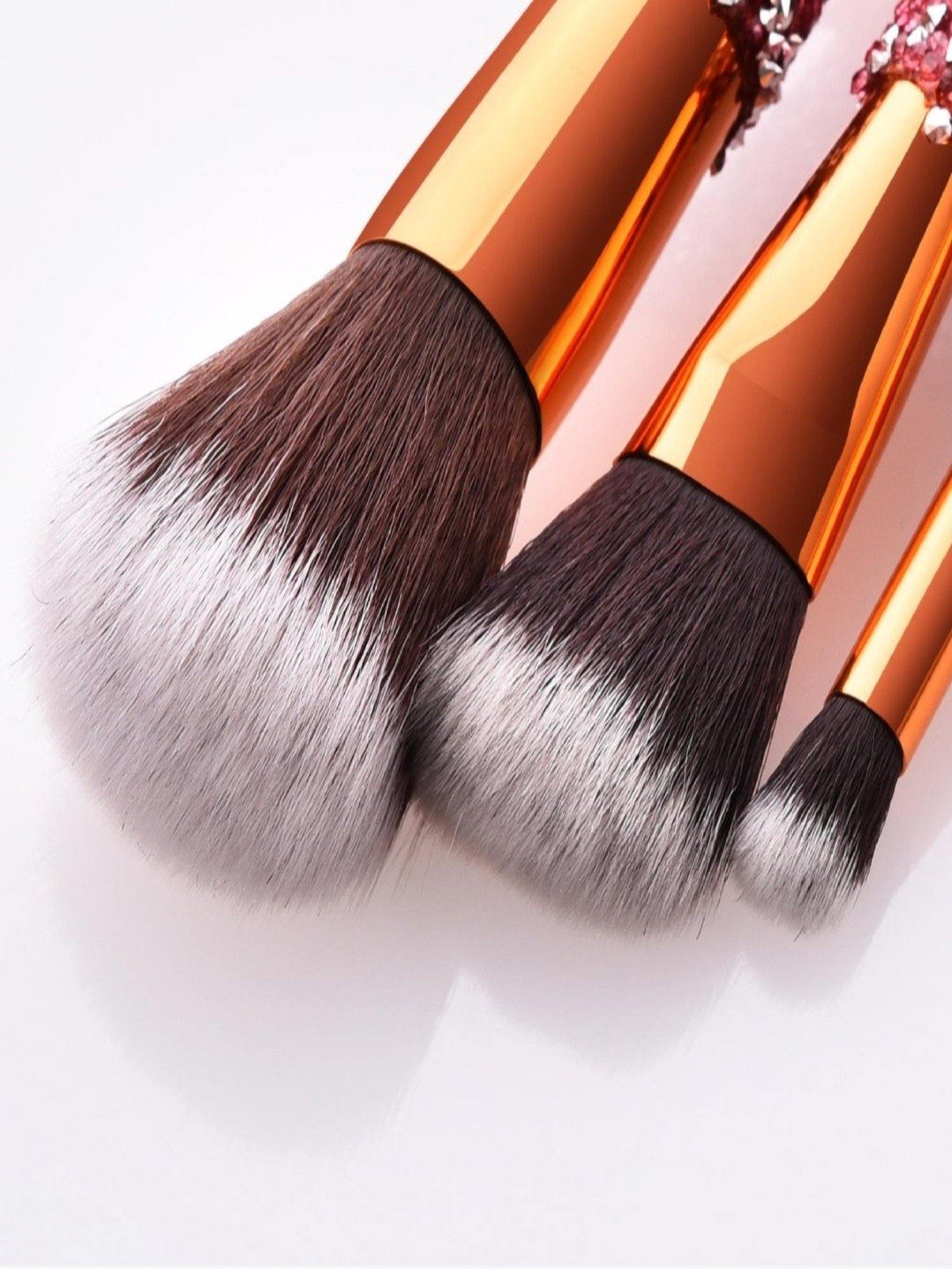 Panther Rhinestone  10 Pcs Makeup Brush Set - Panther®