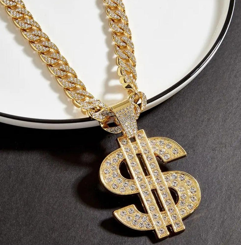 Big Dollar Pendant + Cuban Chain - Panther®